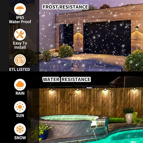 Miniatura 4 de Gardenreet Luces LED de latón macizo de bajo voltaje para cubierta de casa al aire libre sin bombilla G4