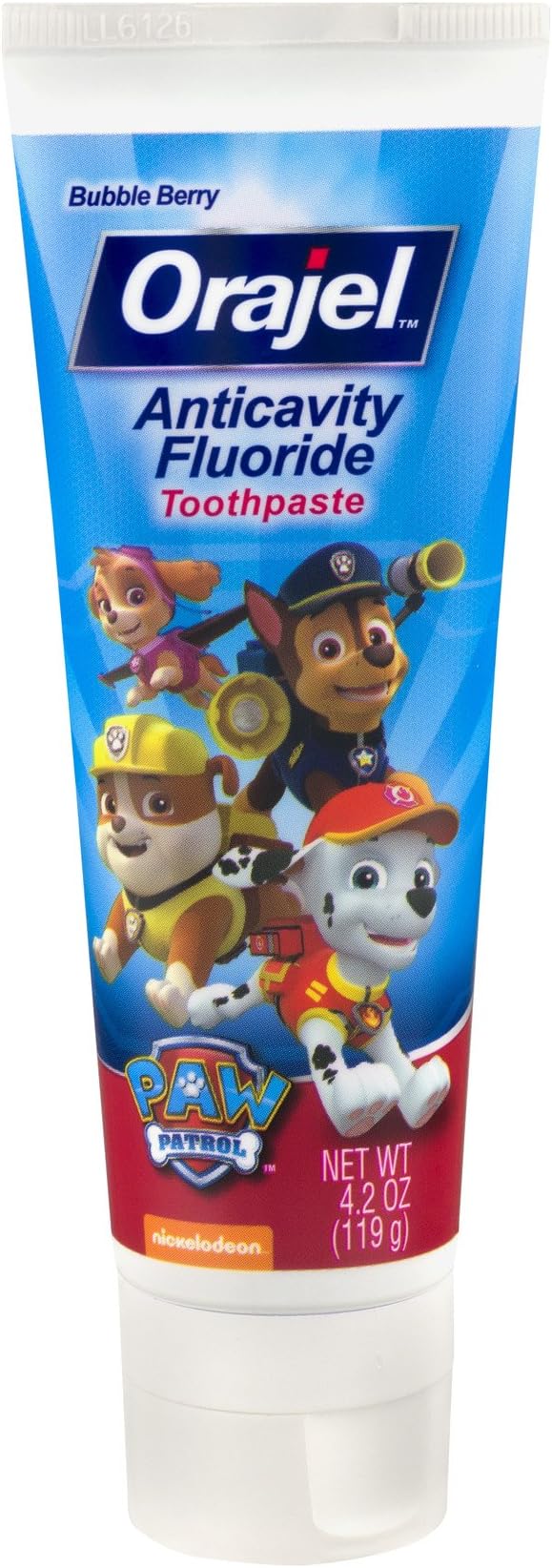 Amazon Com Orajel Fluoride Tp Bbl Gu Size 4 2z Orajel Bubble Guppies Anticavity Fluoride Toothpaste 4 2z Health Personal Care