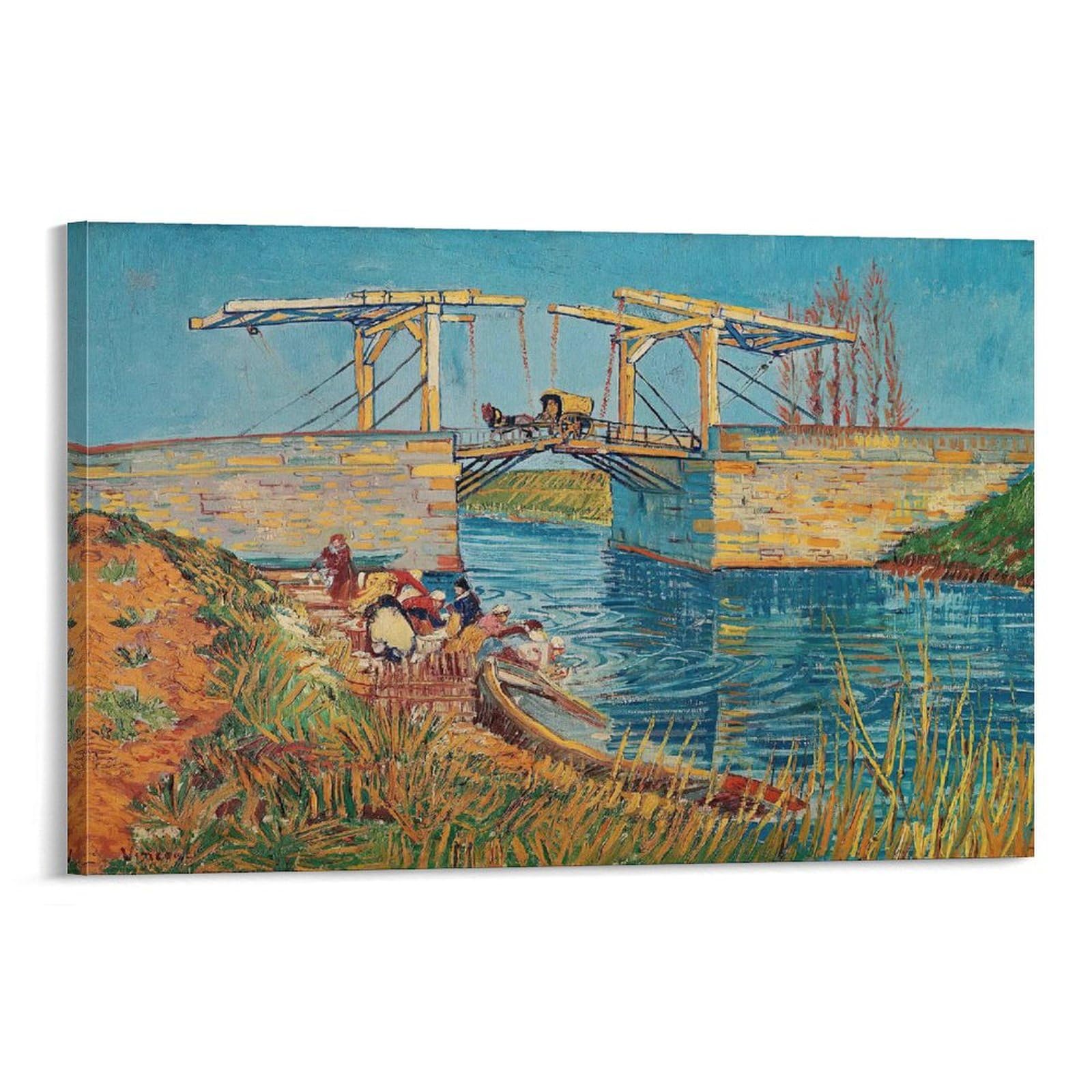 Amazon.co.jp: ゴッホ 絵画 『アルルの跳ね橋』世界の名画 ポスター Amazon.co.jp: ゴッホ 絵画 『アルルの跳ね橋』世界の名画 ポスター