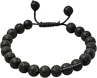 Vista 16 de Amazing Gemstone Crystal Bracelet for Women Men's Gifts - Protection Healing Crystal Bracelet - 8mm Gemstone Beaded Adjustable Bracelet Pulseras