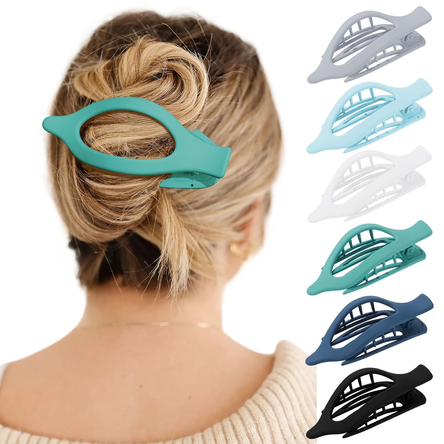Matte Flat(Blue, L:4.6 IN, W:1.97IN))