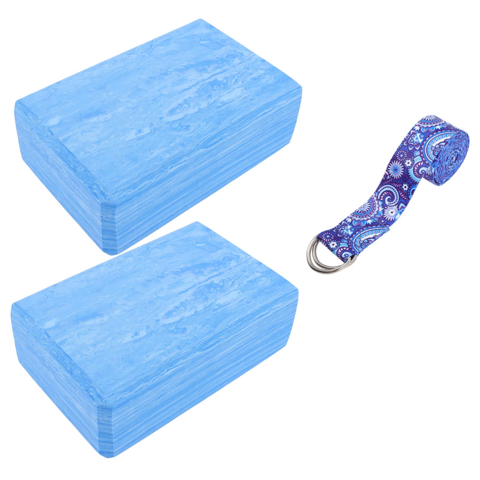 Mattoncino Yoga in Naturale Ad Alta Densità Blocchi Yoga Per Allenamento Fitness e Forniture Per Allenamento Antiscivolo