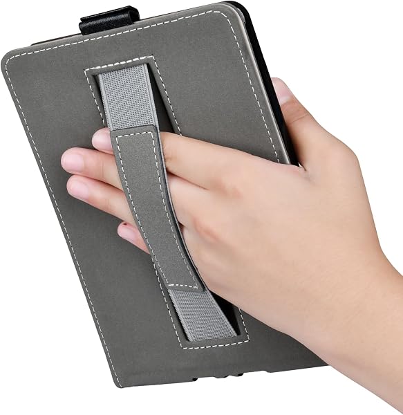 カバー for 6インチ Kindle paperwhite第10世代2018年発売[型番:PQ94WIF]、スタンドなケースオートウェイク/スリープ機能付き,保護ケース背面マグネットと手持ち機能付き - 2