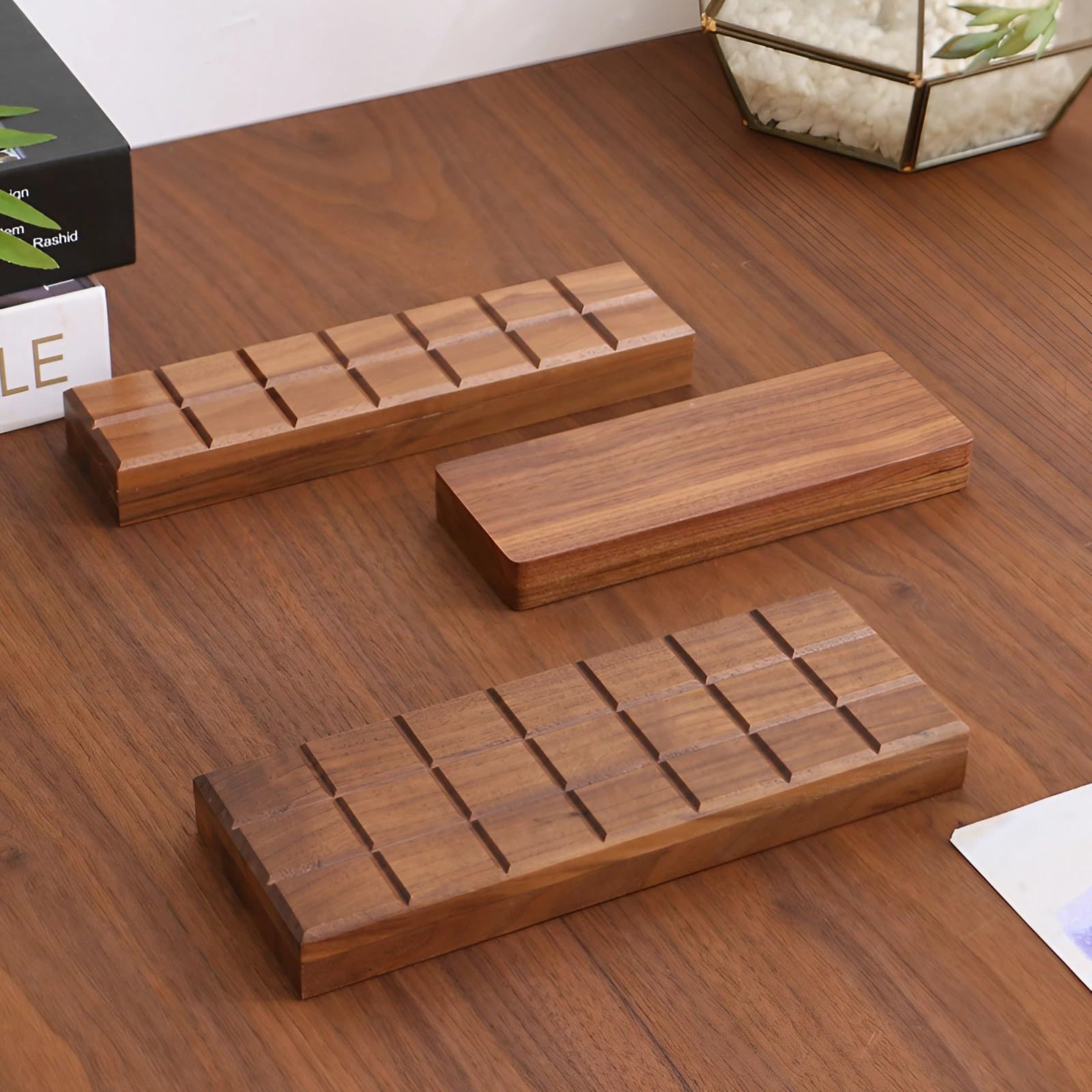 Amazon.co.jp: SHIDOW 木製パレットボックス 空の木製水彩パレット 24