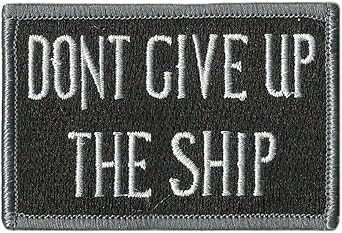 Gadsden and Culpeper Dont Give Up The Ship Flag Patch
