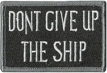 Gadsden and Culpeper Dont Give Up The Ship Flag Patch