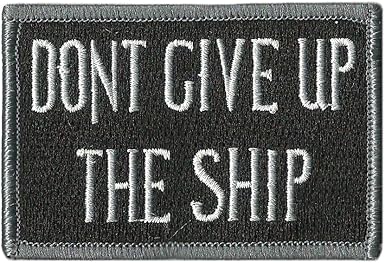 Gadsden and Culpeper Dont Give Up The Ship Flag Patch
