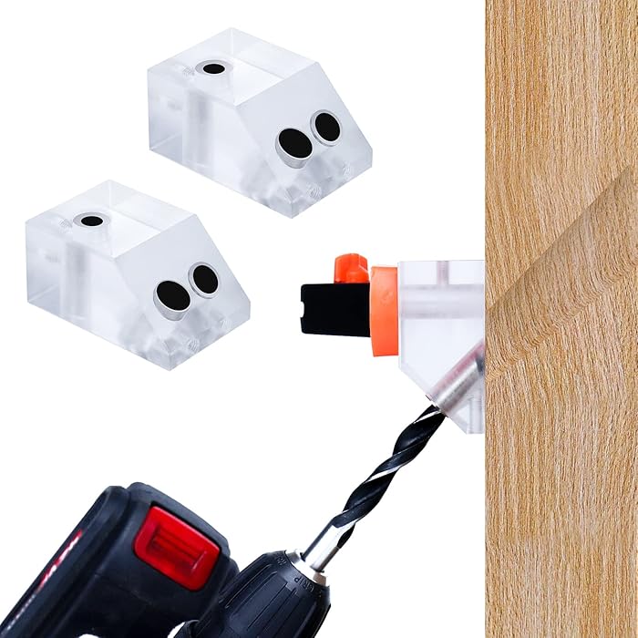 Buy Muzata Drill Guide for Cable Railing Lag Screw Kit Wood Post