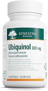 Genestra Brands - Ubiquinol 100mg - Provides Antioxidant Support - 30 Softgel Capsules