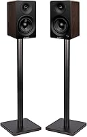 Vista 15 de Fluance Ai41 Altavoces de estantería estéreo 2.0 de 2 vías con alimentación, con soportes para altavoces, controladores de 5", amplificador de 90W