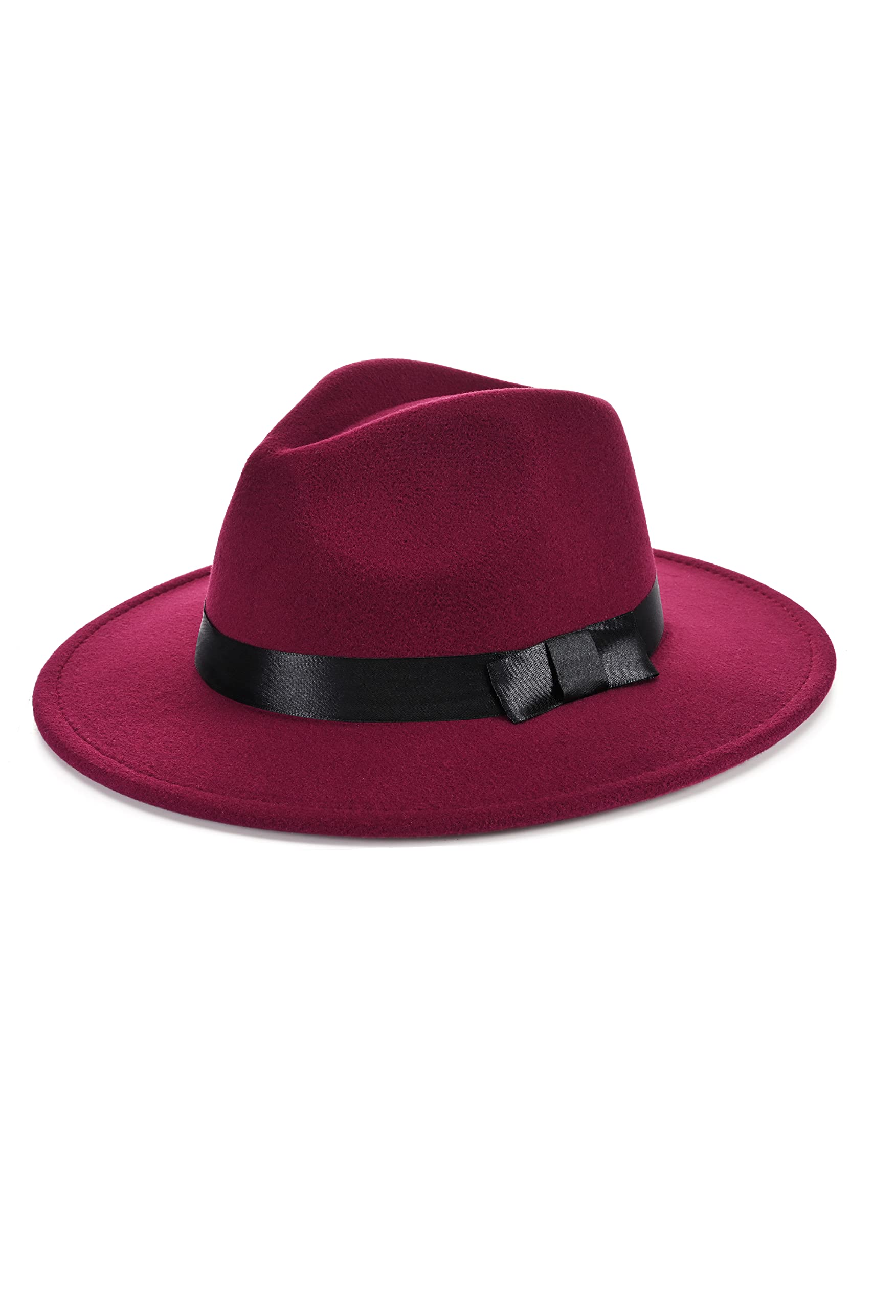 ArtiDeco Sombrero Panama Mafia Gangster para hombre, fieltro, Fedora Trilby Bogart, estilo 1920, accesorio para disfraz de Gatsby