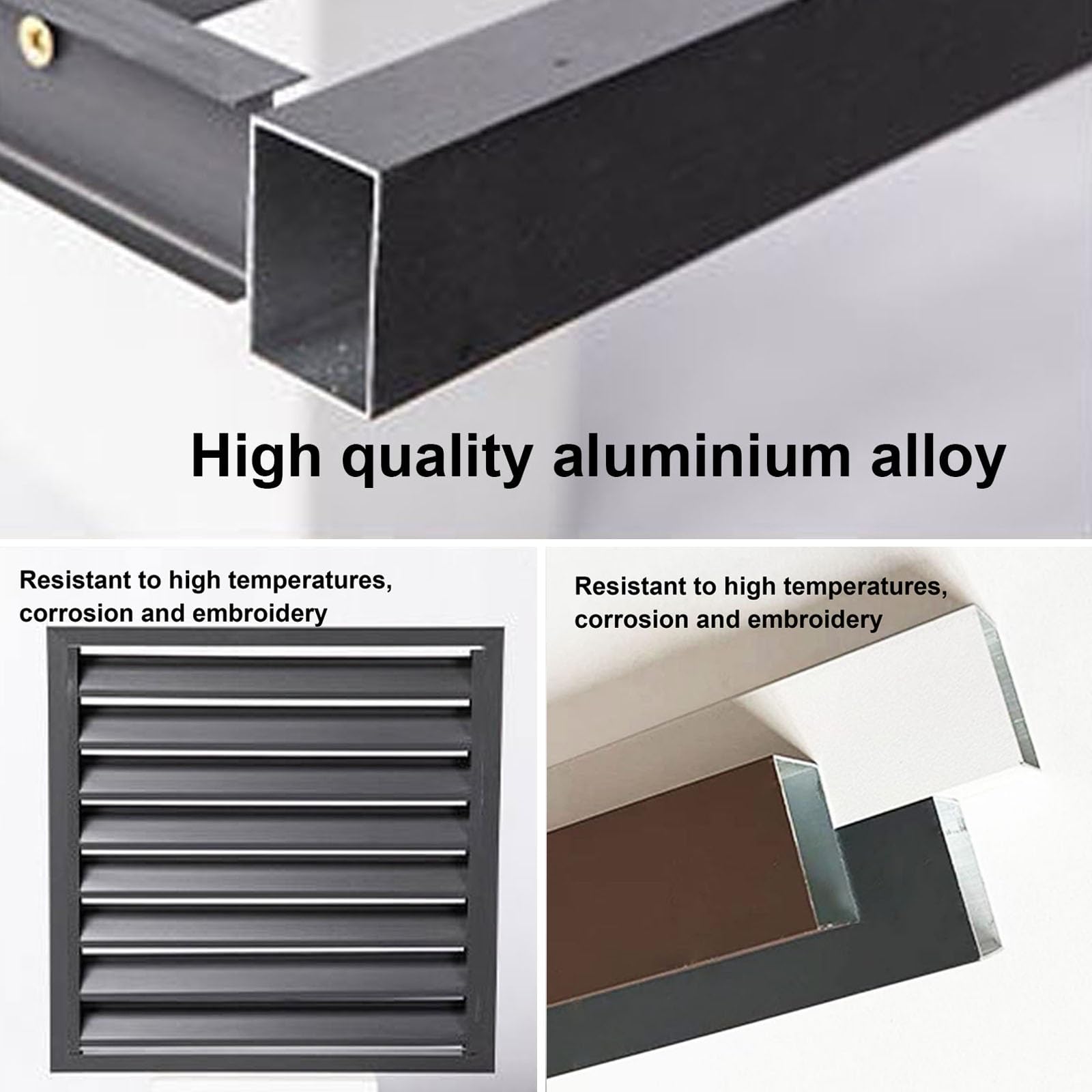 Mini klimatyzator typu split i osłona pompy ciepła do użytku na zewnątrz, trwała aluminiowa ochrona urządzeń zewnętrznych, odporna na warunki atmosferyczne, łatwa instalacja, pasuje do większości