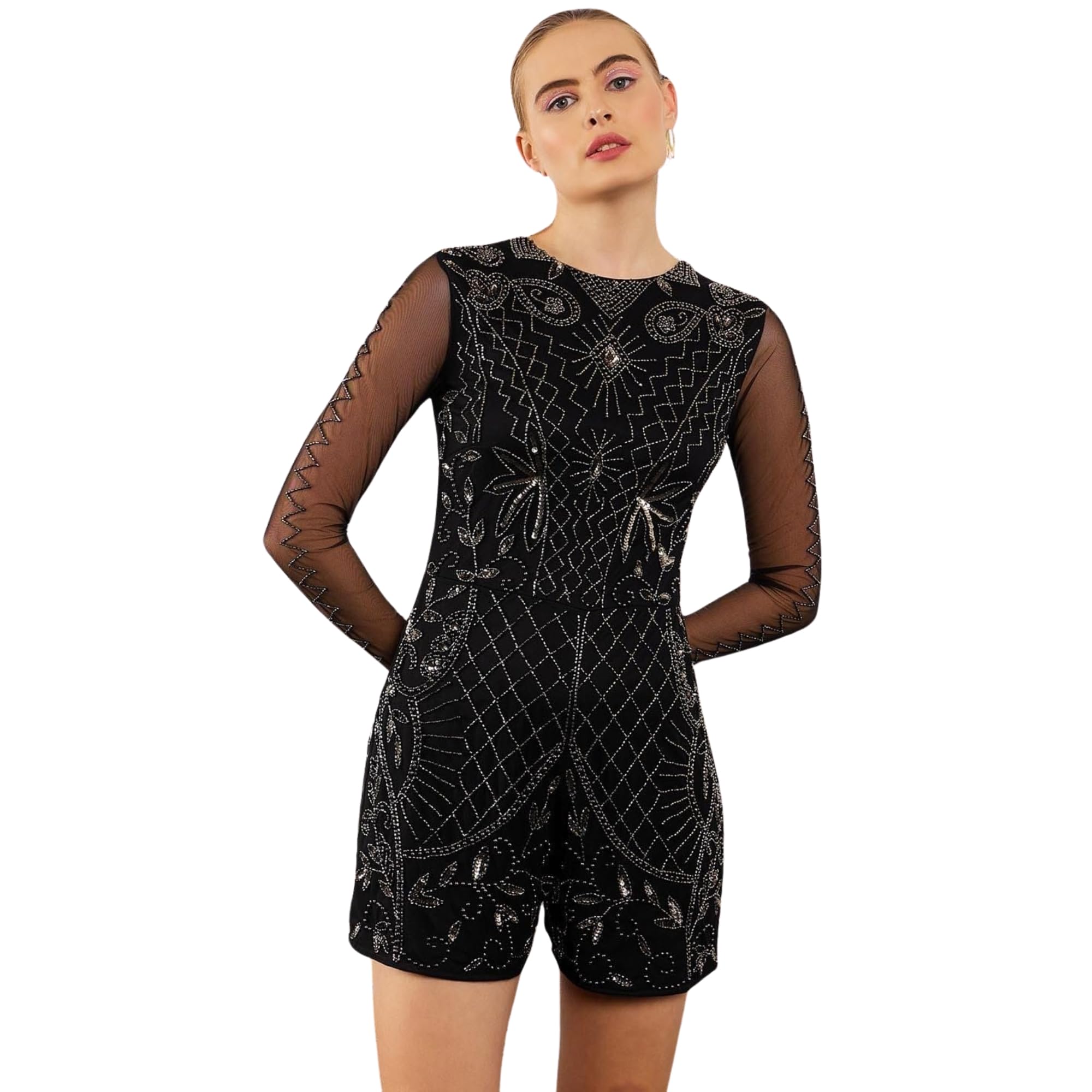 Embroidered Women Jumpsuit | JST00008357-image-35