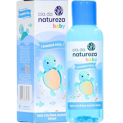 Cia. da natureza, Deo Colônia Infantil, Lavanda Azul, 100ml