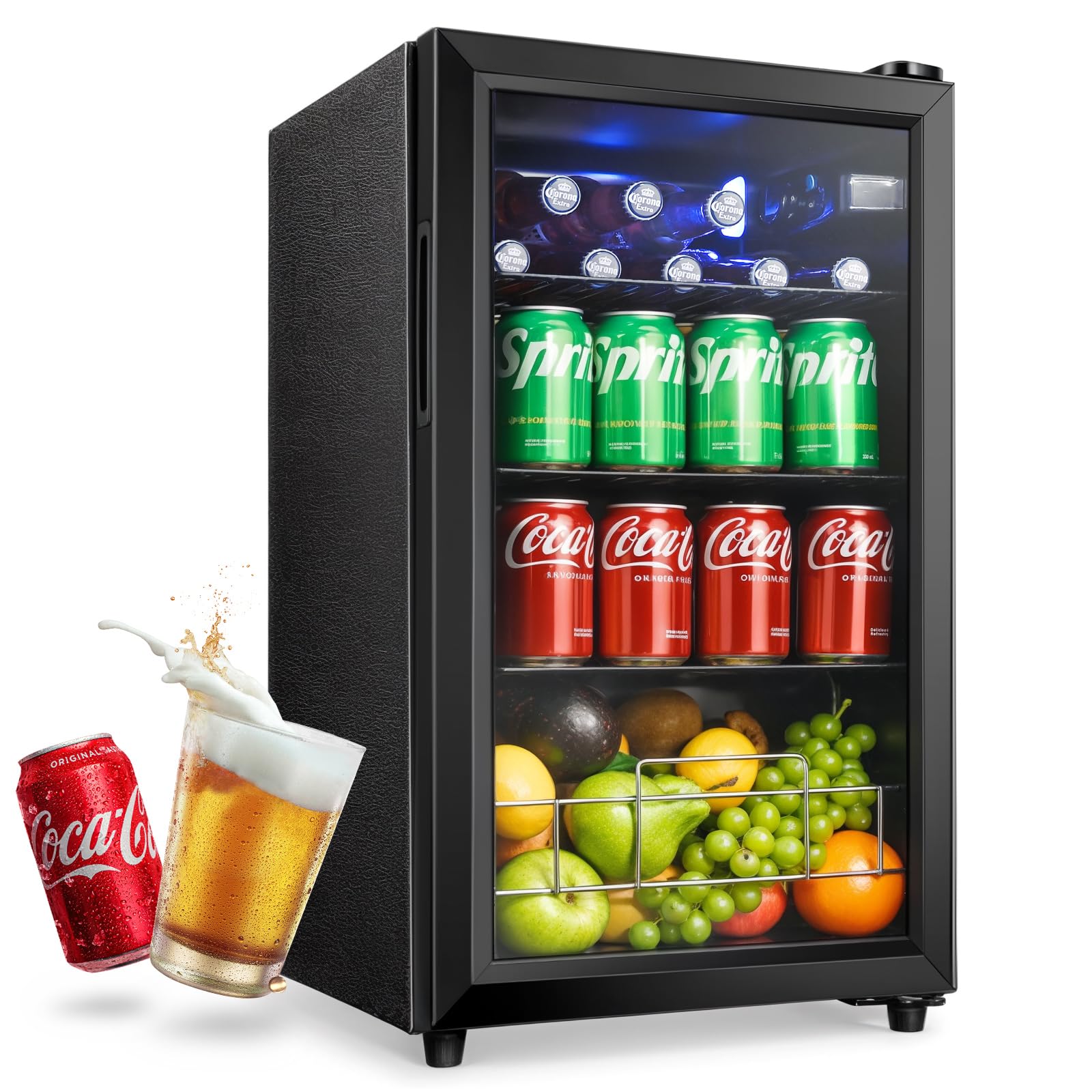 Anypro 2.6 Cu.Ft Small Beverage Refrigerator and Cooler
