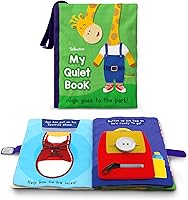 Vista 9 de Skillmatics Quiet Book - Libro de actividades sensoriales, juguetes de aprendizaje para niños pequeños, regalos para edades de 18 meses a 4 años
