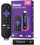 Roku Streaming Stick HD 2025 — HD Streaming Device for TV with Roku Voice Remote, Free & Live TV