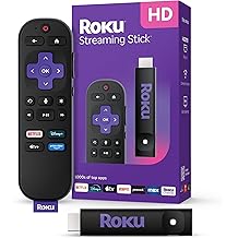 Roku Streaming Stick HD &mdash; HD Streaming Device for TV with Roku Voice Remote, Free & Live TV