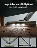 kalado Aspirateur sans Fil 26000pa, Aspirateur Balai sans Fil avec 3 Modes, Écran LED, Batterie Amovible, Collecteur De Poussière De 1,5 L, Adapté Aux Sols Durs, Tapis, Voitures Et Poils d'animaux - 7