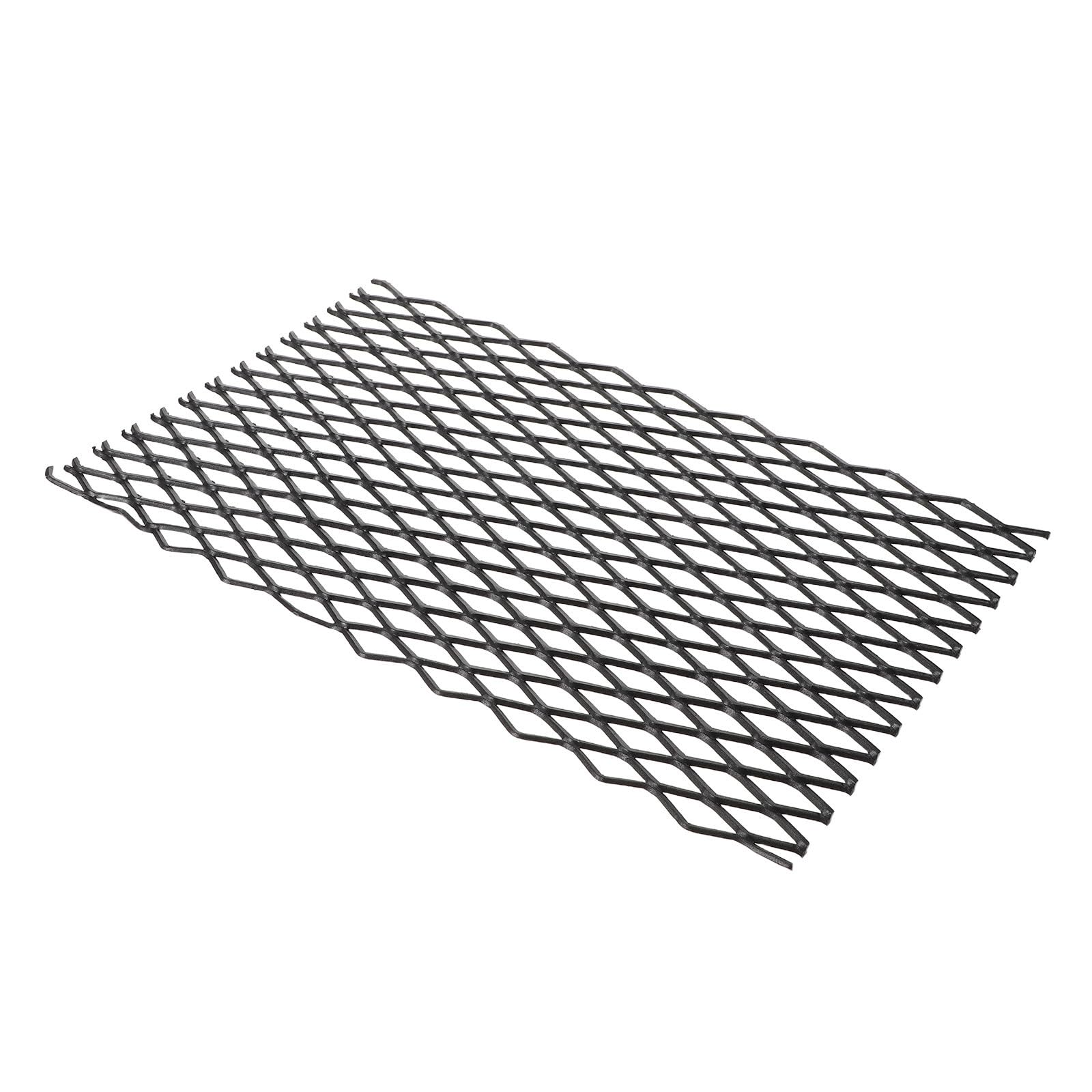 Grille à charbon en acier 25x40 cm pour foyer et barbecue extérieur