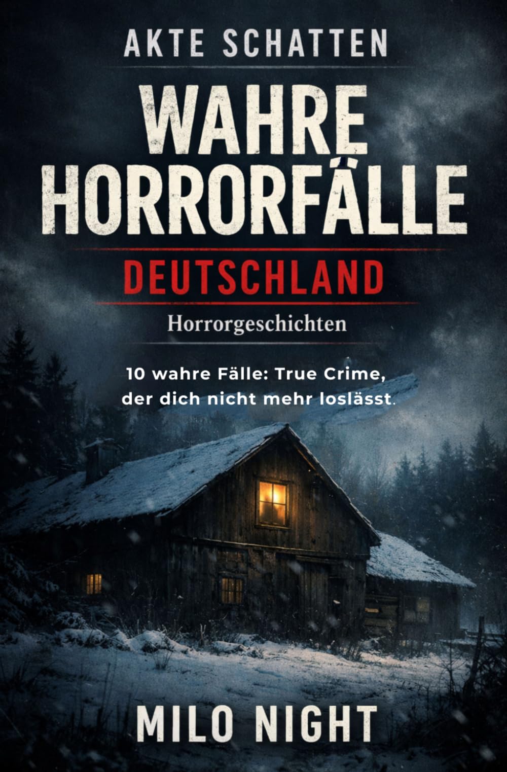 AKTE SCHATTEN – Wahre Horrorfälle: Deutschland Horrorgeschichten: 10 wahre Fälle: True Crime, der dich nicht mehr loslässt. (AKTE SCHATTEN: Wahre Kriminalfälle)