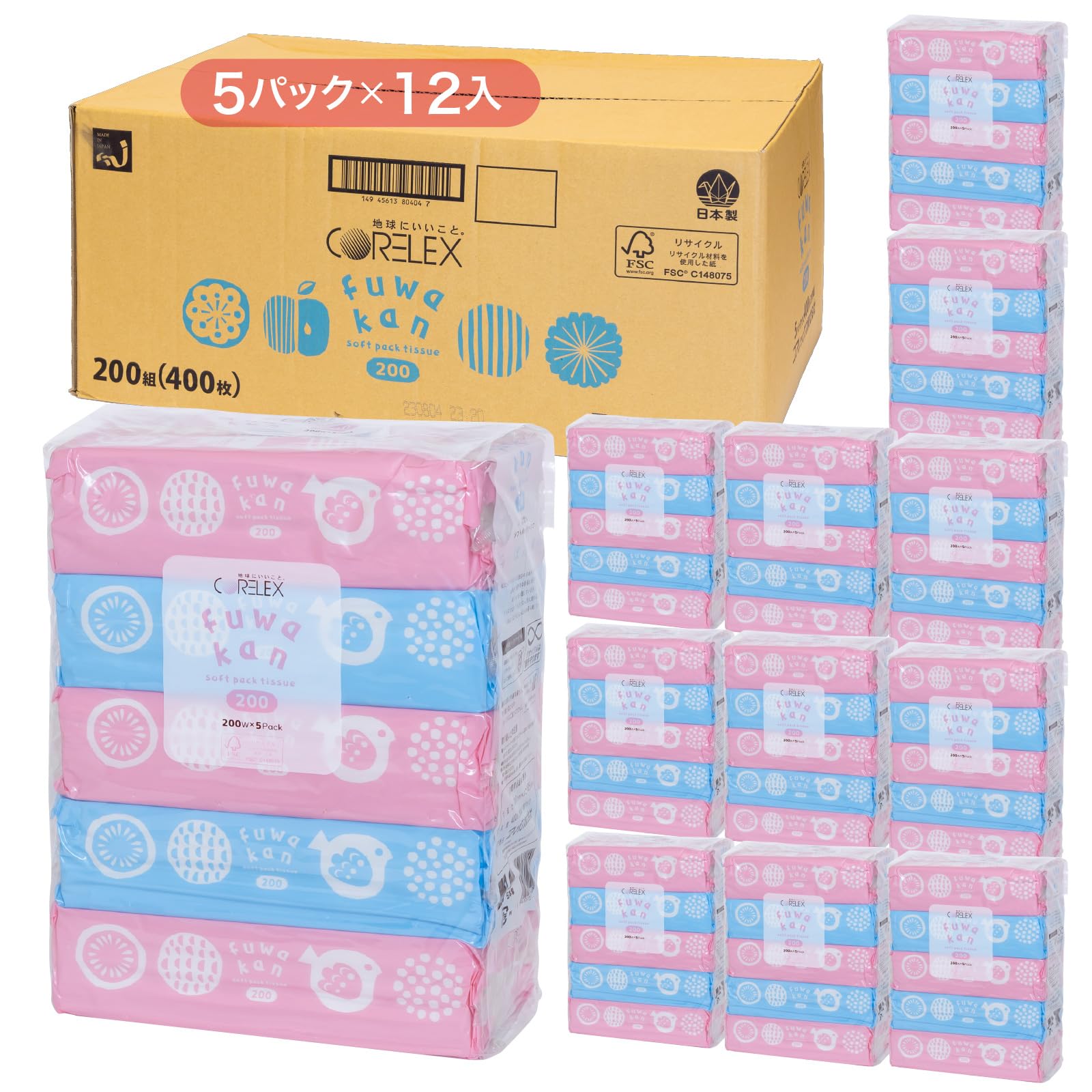 Amazon.co.jp: 【ケース販売】コアレックス ふわかんソフト