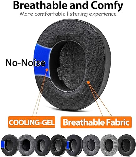 Miniatura 8 de Nova Pro - Almohadillas inalámbricas de repuesto para auriculares inalámbricos Arctis Nova Pro de TRANSTEK, durabilidad mejorada y aislamiento