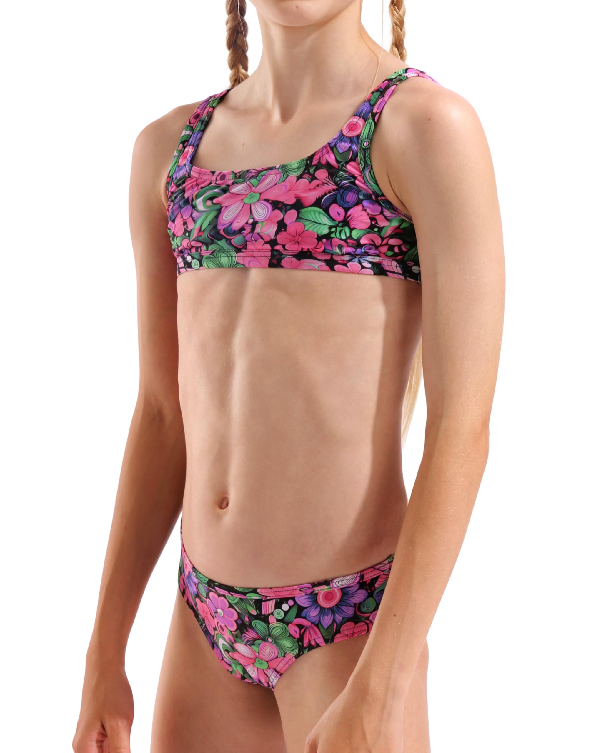 ARENA Bikini Bralette para niña Water Prints