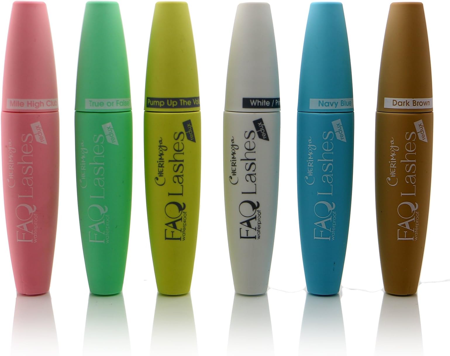 6pc Cherimoya Mascara Waterproof For Lashes set of 6 styles #FAQ607