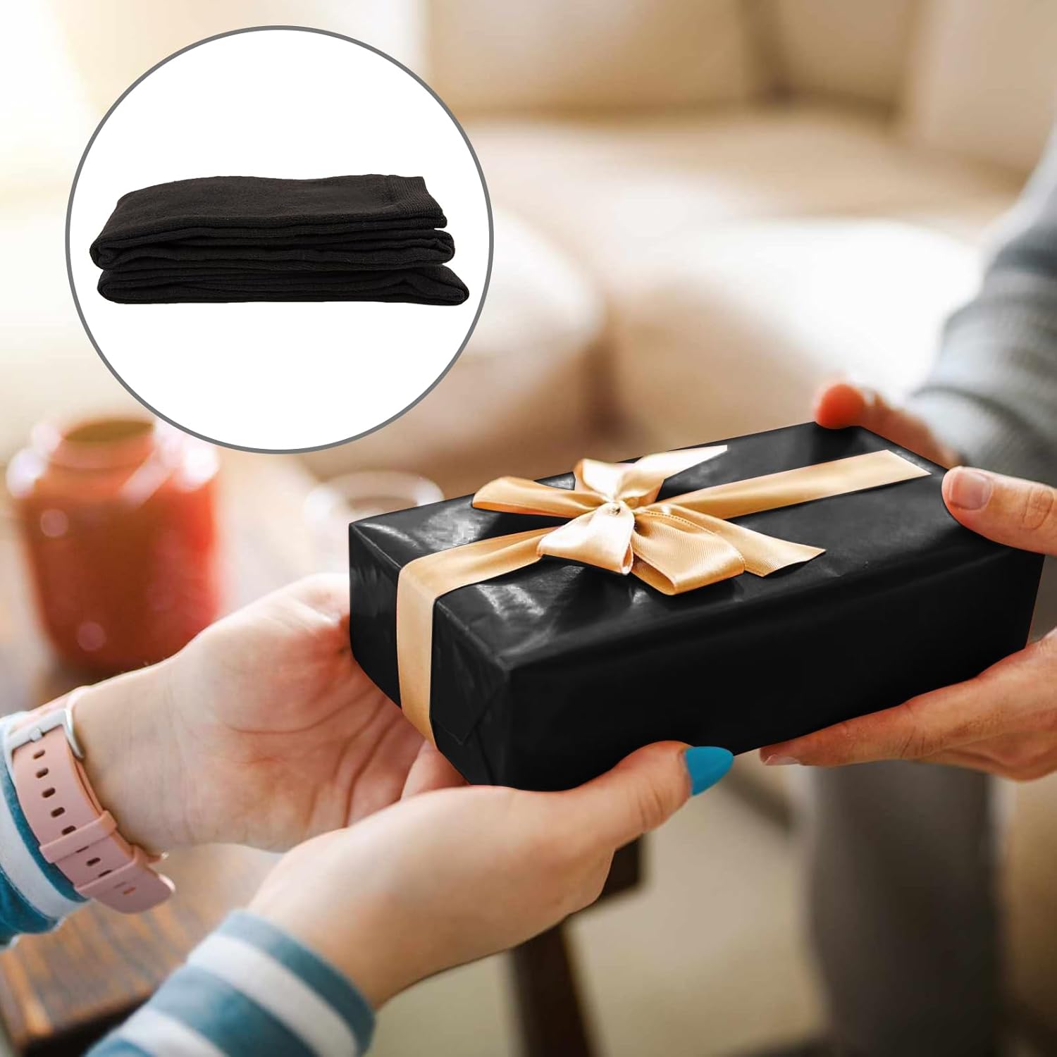 Seamless Walking Boot Sock Tall Tube AFO Socks Women and Men Liner Sock for Cam Walker Fracture Orthopedic Boot Cast - Image 6