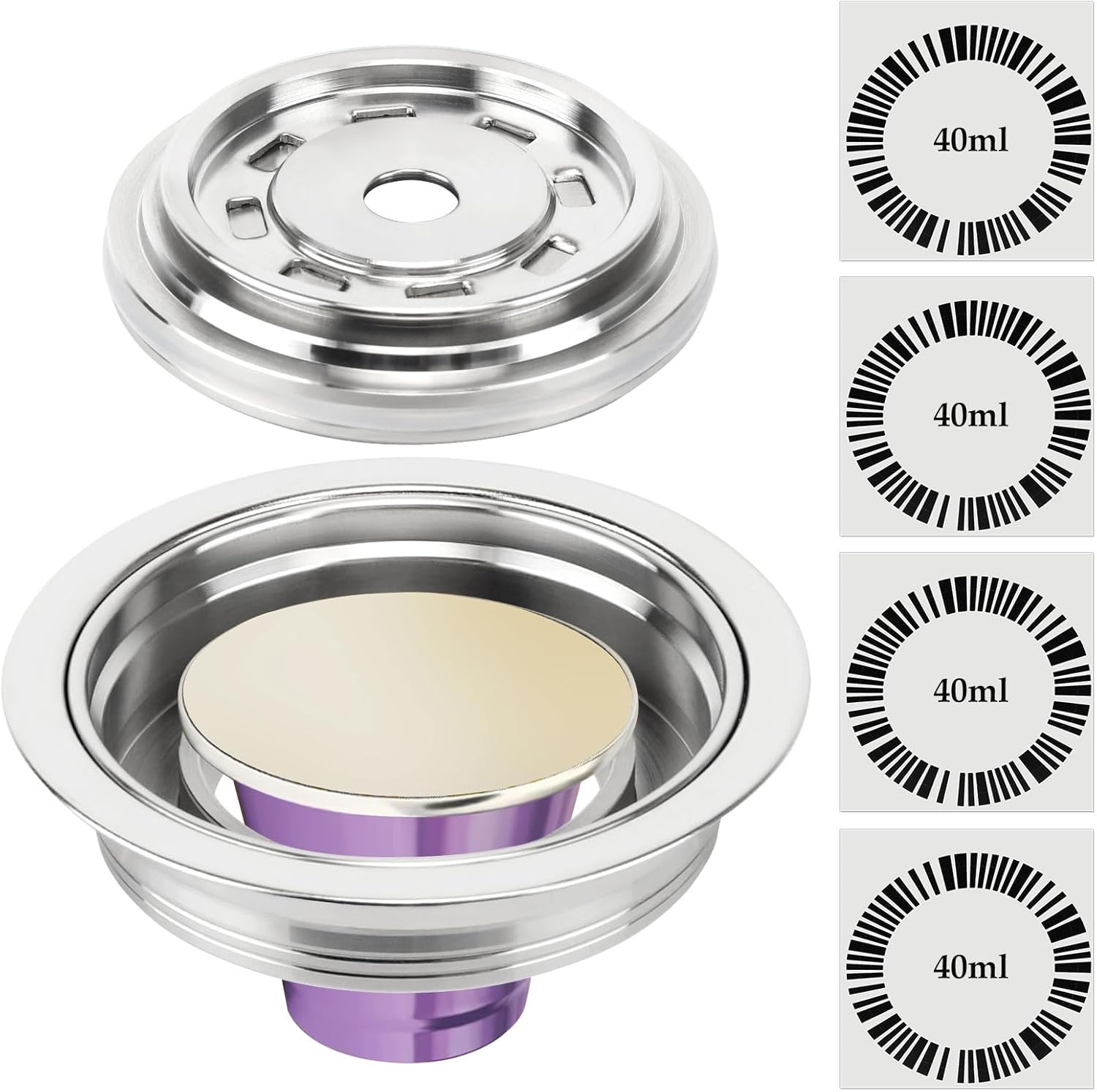 Reusable Coffee Capsule Adapter for Nespresso Vertuo Martinique Ubuy