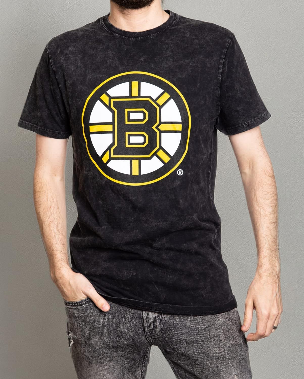 Calhoun NHL Surf & Skate Men's Garment Dyed Vintage T-Shirt - Image 7