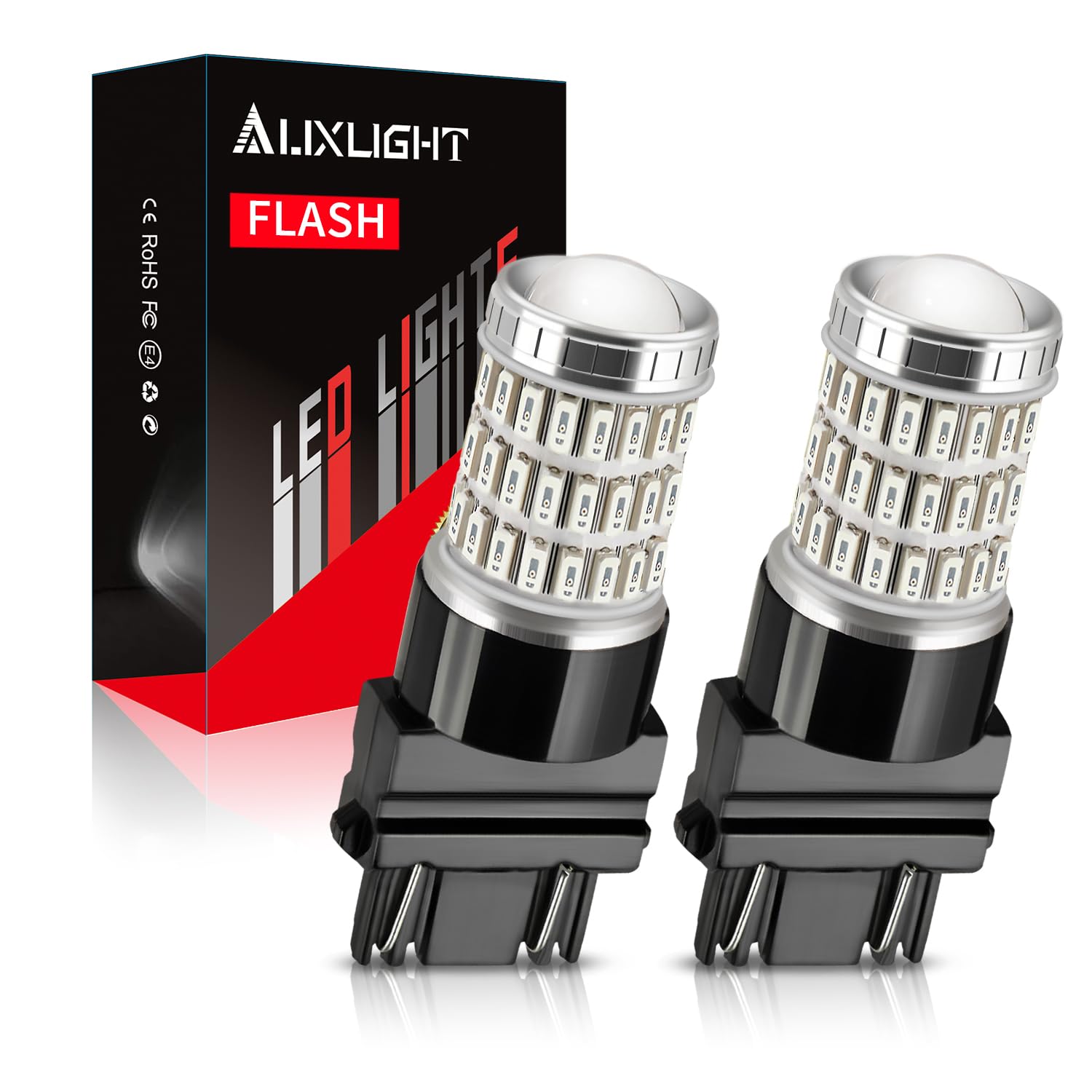 AUXLIGHT LED Strobe Brake Tail Light Bulbs 3157