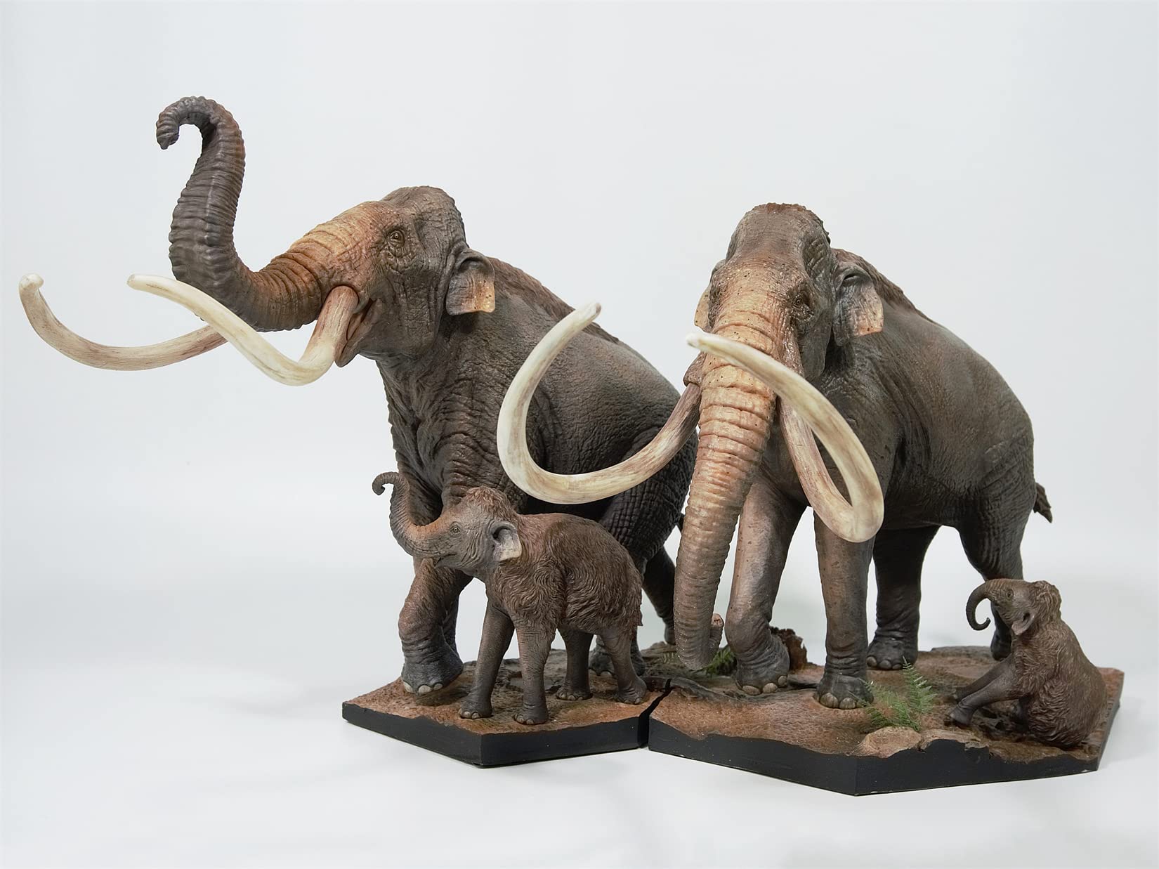 Amazon | DE CLAY 1/20 サイズ ケナガマンモス フィギュア 31CM級 絶滅