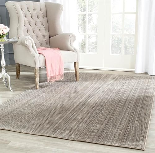 Miniatura 9 de SAFAVIEH Infinity Collection INF584K - Alfombra de área de 9 x 12 pies, beige y verde, no desprende pelusa y de fácil cuidado, ideal para zonas de