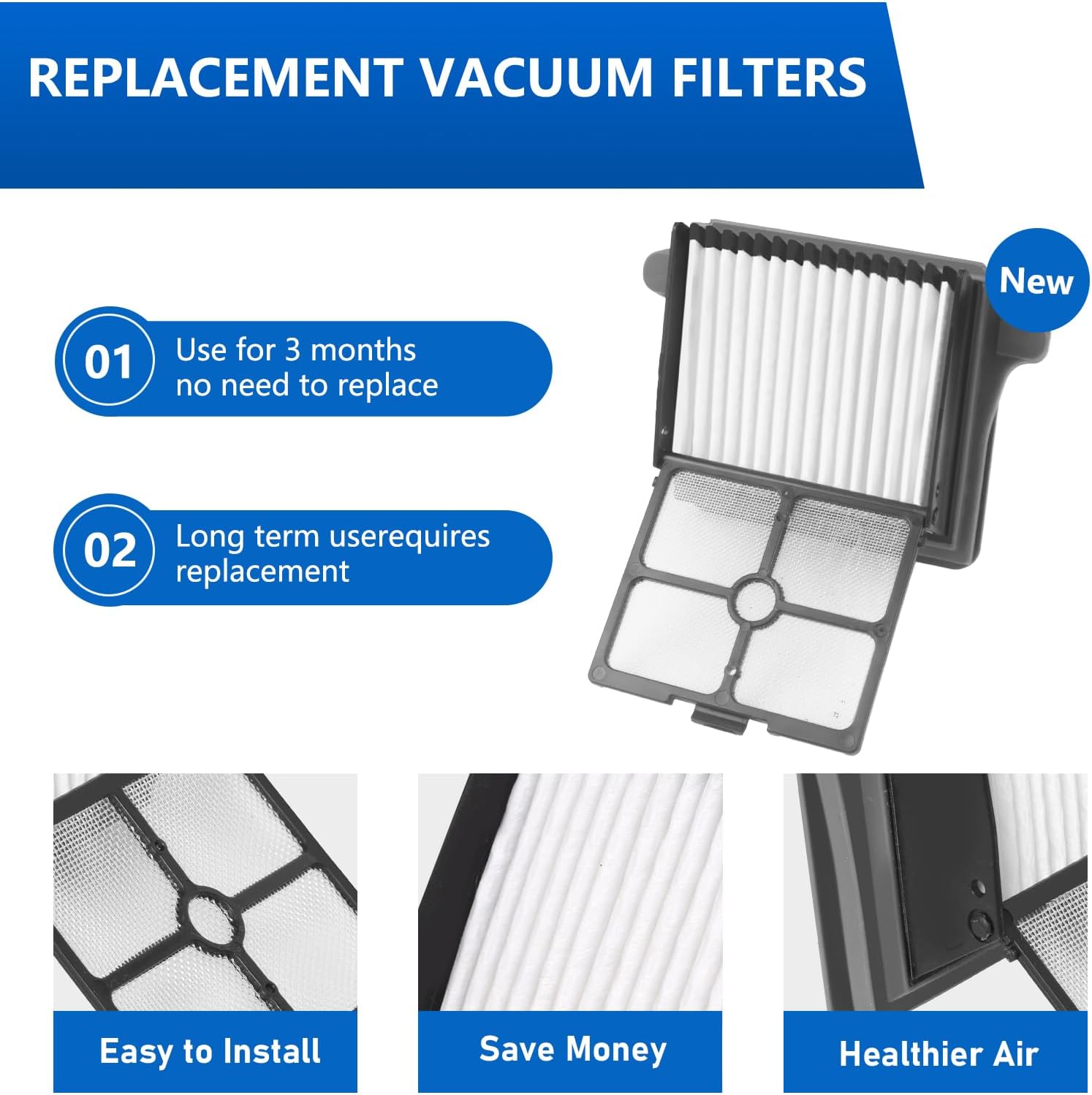 Only FW200300US【for S7 Pro Order Before 2024 Aug】 Replacement Roller Brushes & Filters Compatible with Tineco Floor One S7 Pro【ROLLER HANDLE NOT DETACHABLE】 Cordless Vacuum Cleaner