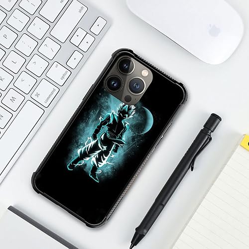 Miniatura 6 de Funda compatible con iPhone 11, diseño de personajes de gas azul para iPhone 11, diseño de patrón de anime, a prueba de golpes, antideslizante para