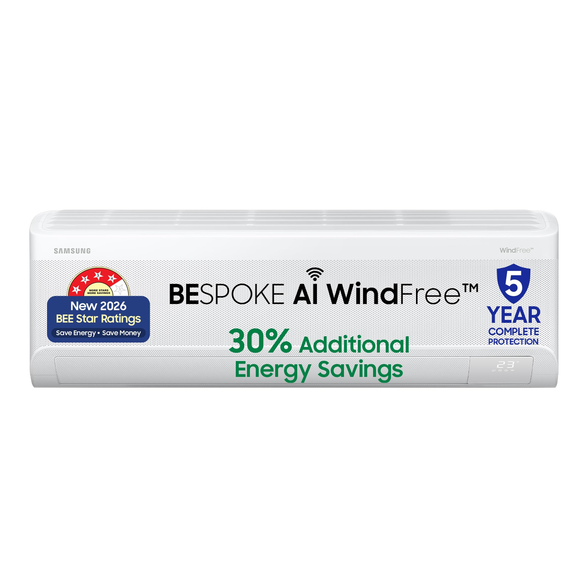 Samsung 1.5 Ton 4 Star Bespoke AI WindFree Inverter Smart Split AC (2026 Model, WiFi, Energy Saving, Voice Control, Powerful Cooling, Digital Inverter, 4 Way swing, 5 Step Convertible, AR60H19D1AWNNA)-image-34