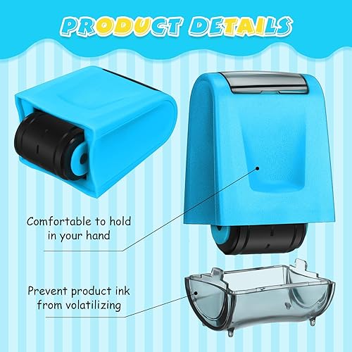 Miniatura 107 de Sherr 2 sellos de rodillo para el aula del profesor, debe tener, línea discontinua, escritura a mano, regalo de vuelta a la escuela, regalo