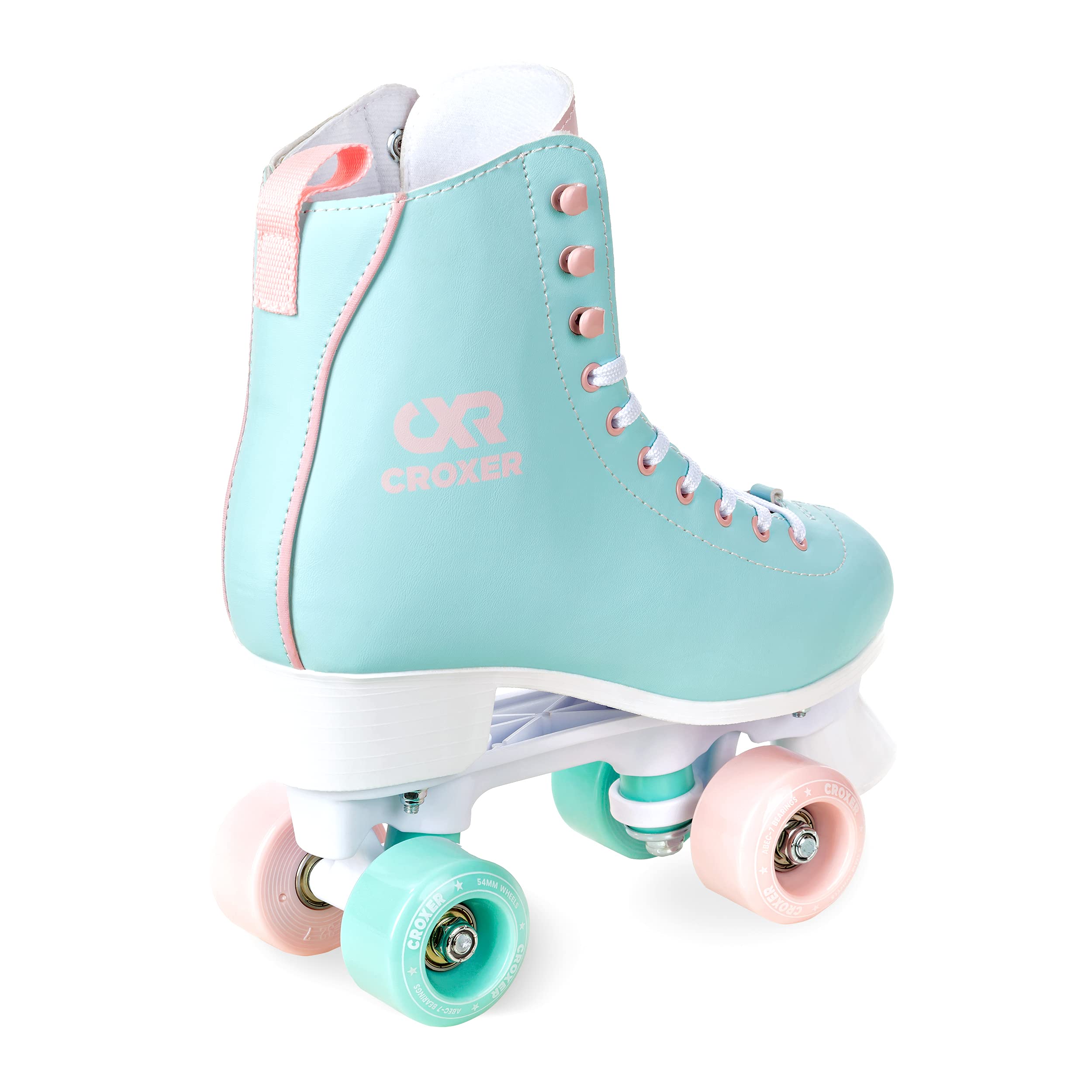 Pattini a rotelle per bambini, ragazze, ragazzi, quad, pattini a rotelle per adulti, bambini - Design retrò anni '70 - Cuscinetti ABEC-7, ruote in PU