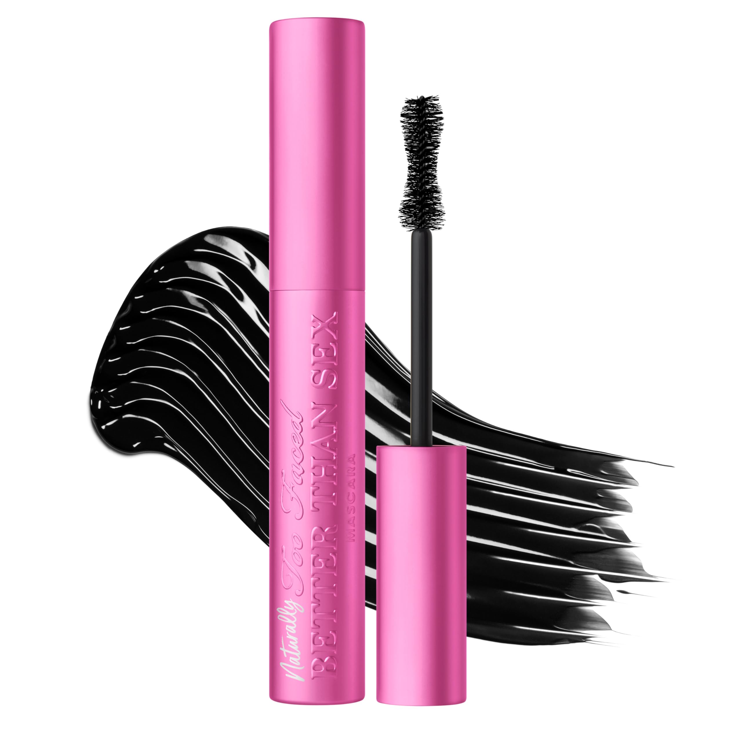 Too Faced Naturally Better Than Sex Mascara | Volumizing, Nourishing, Curling + Safe for Sensitive Eyes Full Size - 0.26 Fl Oz