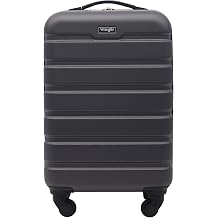 22" Hardside Spinner Carry-On Luggage, Charcoal
