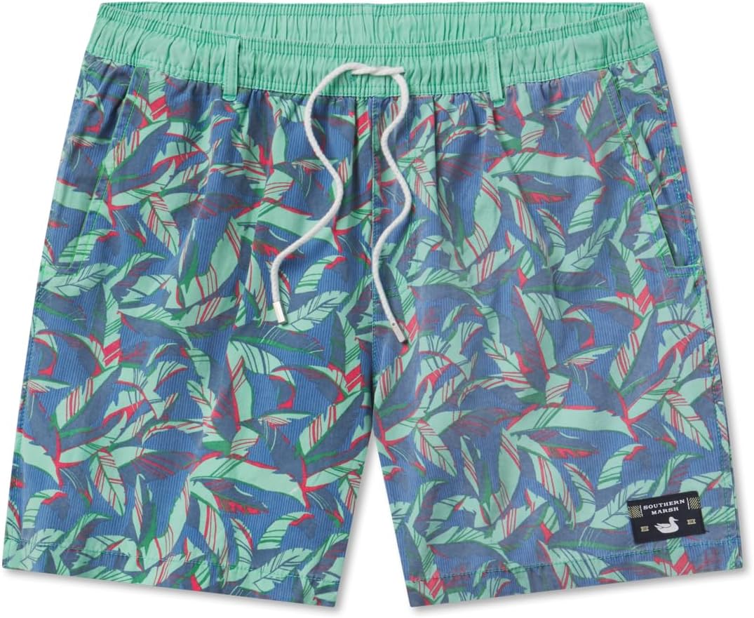 Southern Marsh Shoals Seawash Swim Trunks - Bayside, French Blue, Small