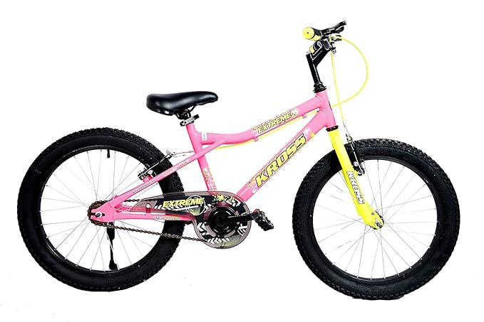 Kross Extreme 20 Inch Tire Single Speed Unisex Kids Cycle Bike - 14
