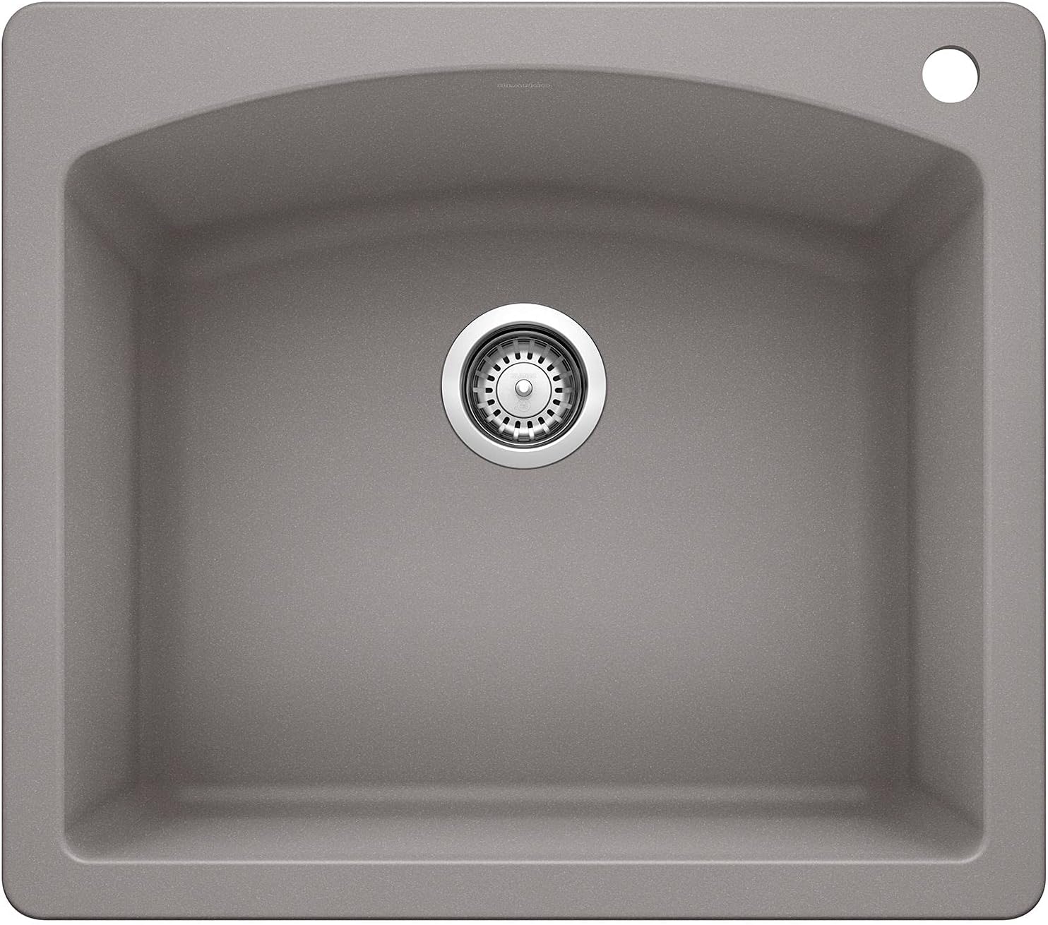 One-Day Sale: Up to 70% Off BLANCO, Metallic Gray 440209 DIAMOND SILGRANIT Drop-In or Undermount Kitchen Sink, 25 X 22 Super Sale 🛒 BLANCO, Metallic Gray 440209 DIAMOND SILGRANIT Drop-In or Undermount Kitchen Sink, 25 X 22