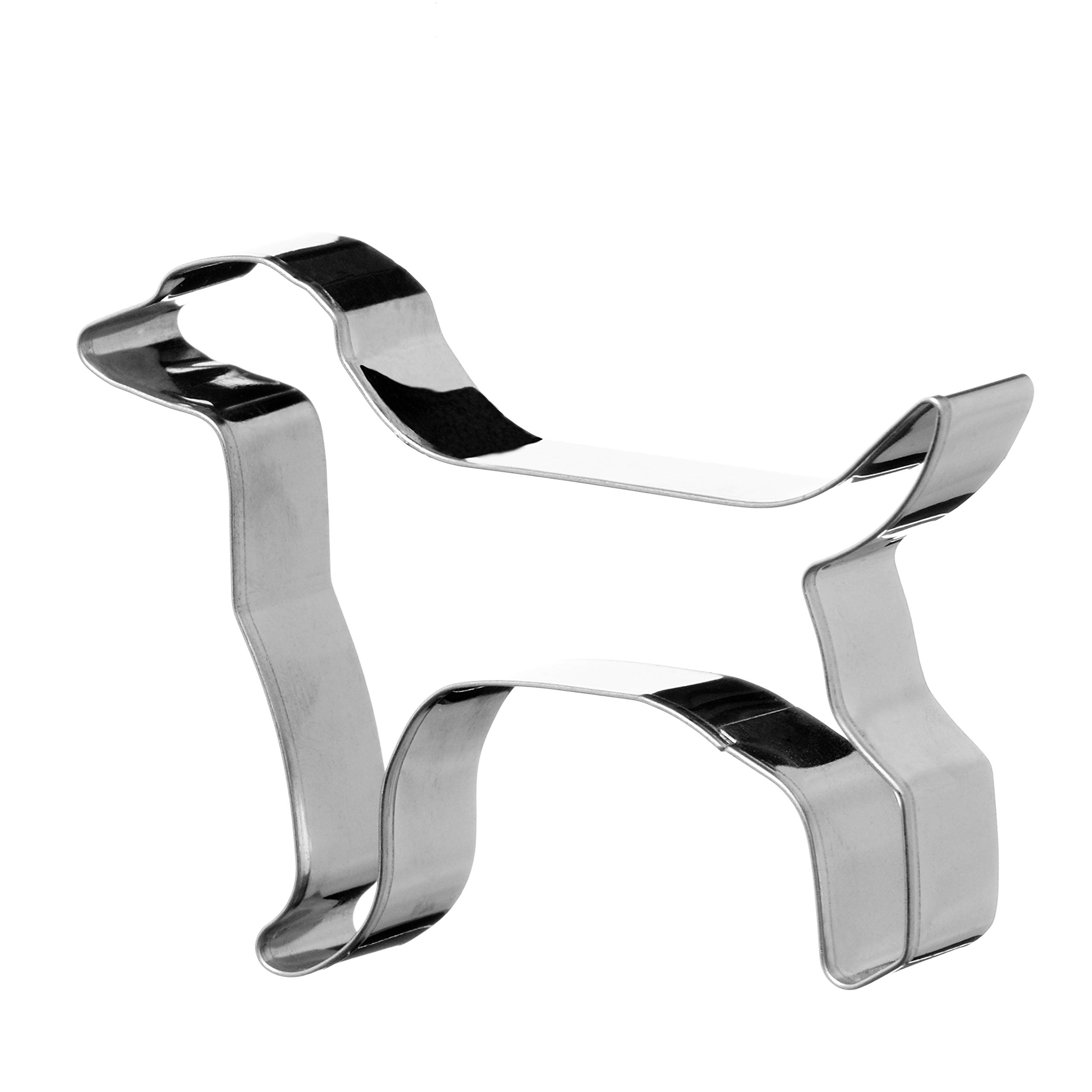 Premier Housewares Dog Shaped Cookie Cutters Stainless Steel Cutter For Biscuits / Pastry Cutter For Baking / Cooking In Kitchen 9 X 7 X 2 Silver