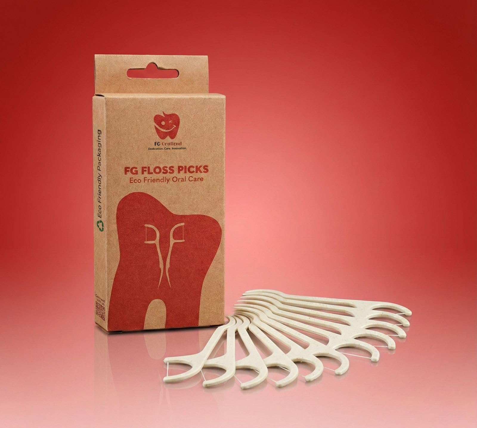 Dental Floss Picks | Smooth Glide Flossers for Clean Teeth & Fresh Breath | Strong Thread Toothpicks for Daily Oral Care | Easy Grip Handle for Effective Plaque Removal (Piece 10)-image-16