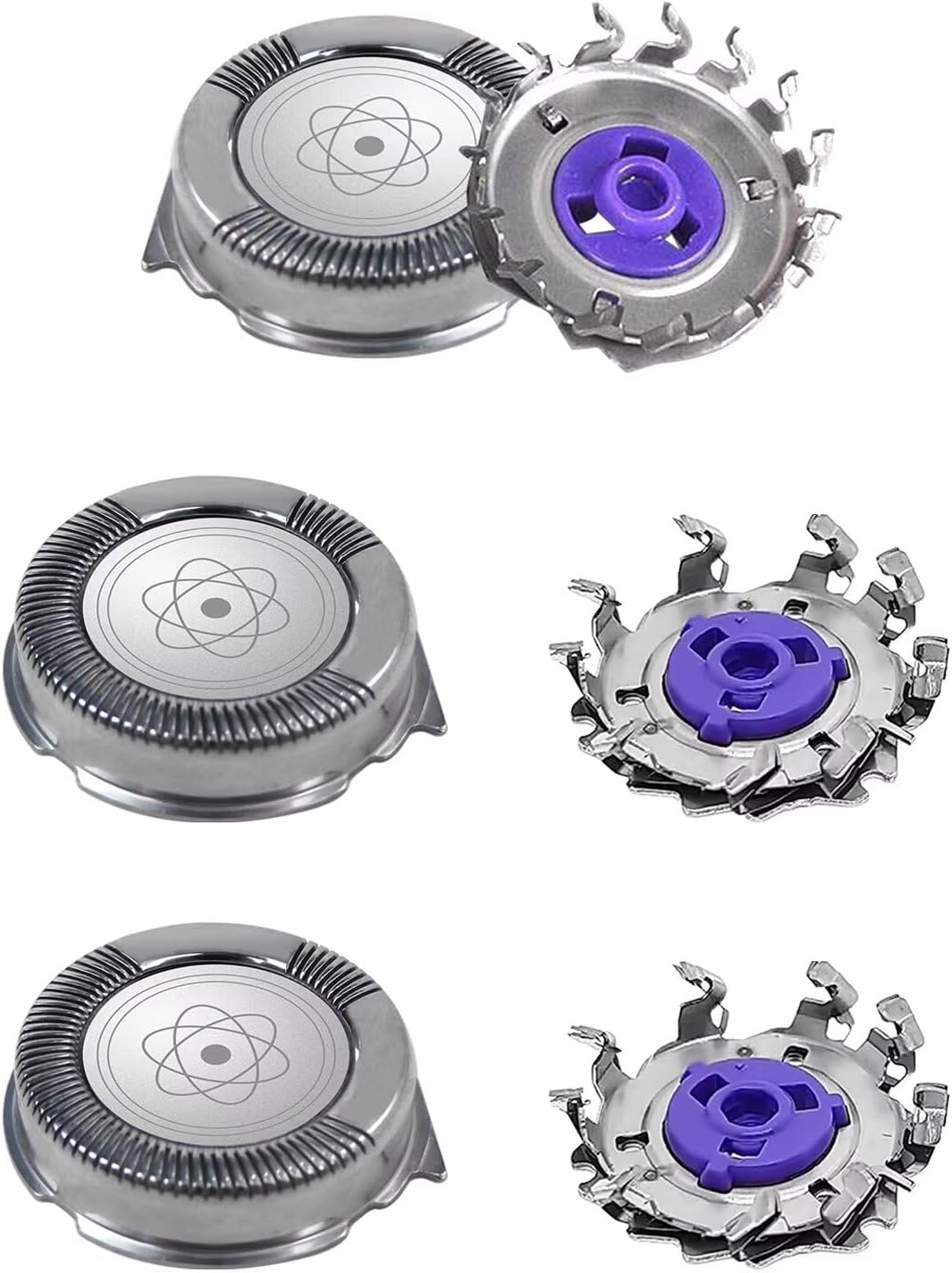 3X Replacement Shaver Head Shaver Blade for Philips Norelco 8825XL, 8831XL, 8845XL, 8846XL, 8865XL, 8867XL, 8880XL, 8881XL, 8890XL, 8892XL, 8894XL, 8895XL