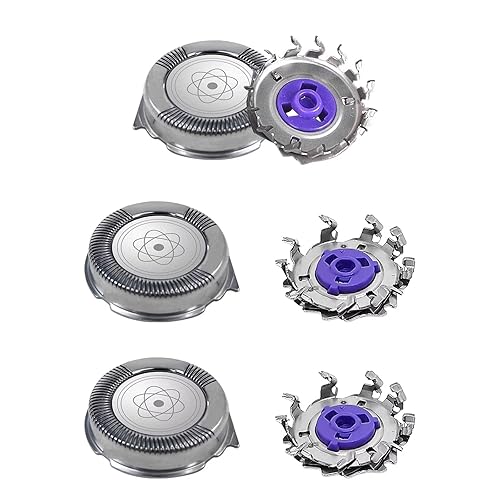 Miniatura 4 de 3X - Cuchilla de afeitar de repuesto para Philips Norelco AT895, PT710, PT715, PT720, PT721, PT722, PT723, PT724, PT725, PT726, P727, PT728 PT730,