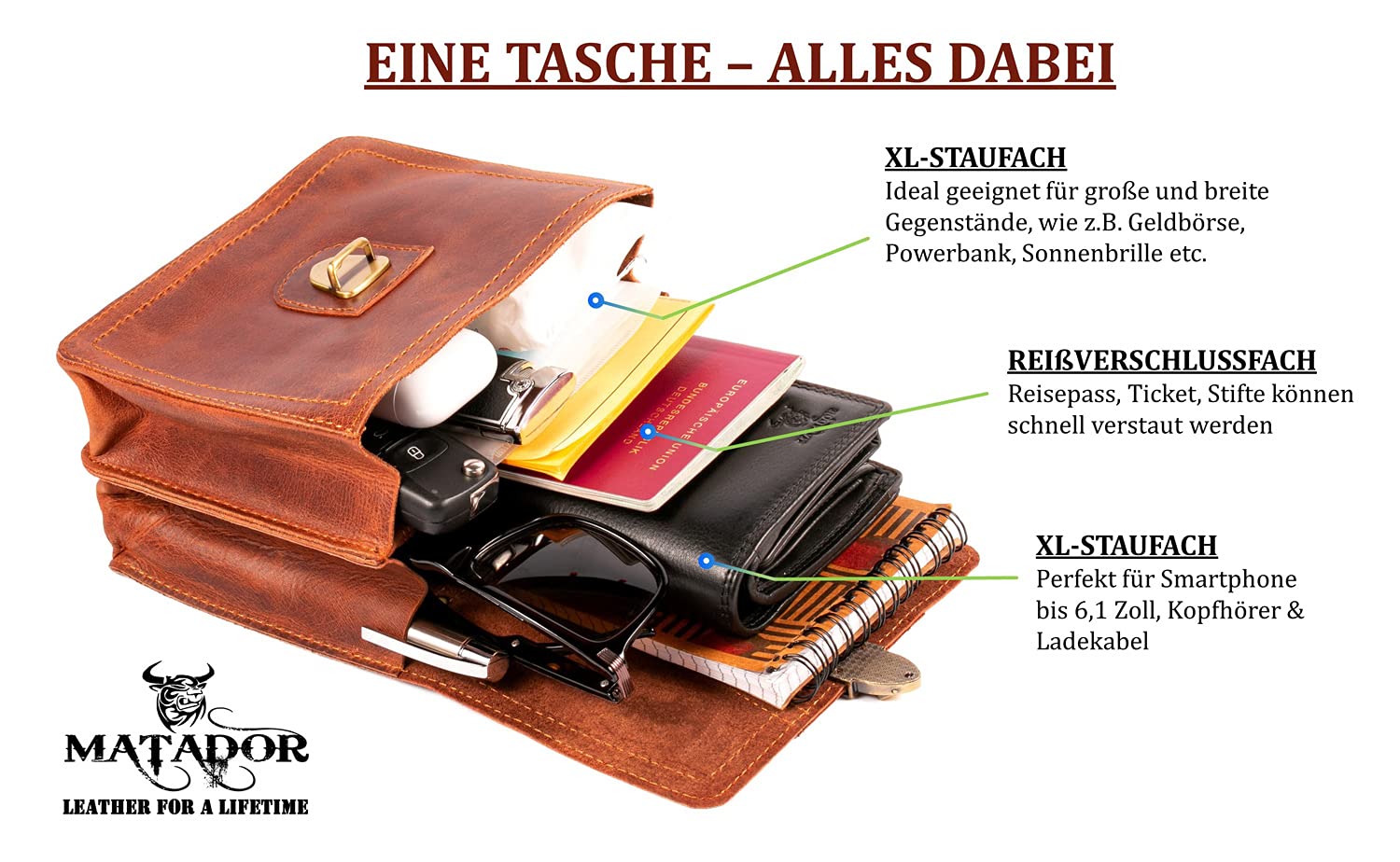 MATADOR Bauchtasche Gürteltasche 3115